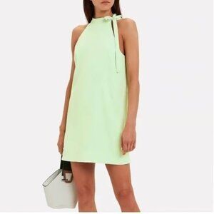 `tibi tie neck shift dres mint Green Size. 6